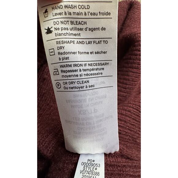 VINCE WOOL CASHMERE RIB COLORBLOCK WOMEN SWEATER Women’s SIZE XS - Picture 8 of 9